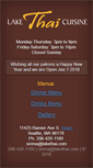 Mobile Screenshot of lakethai.com